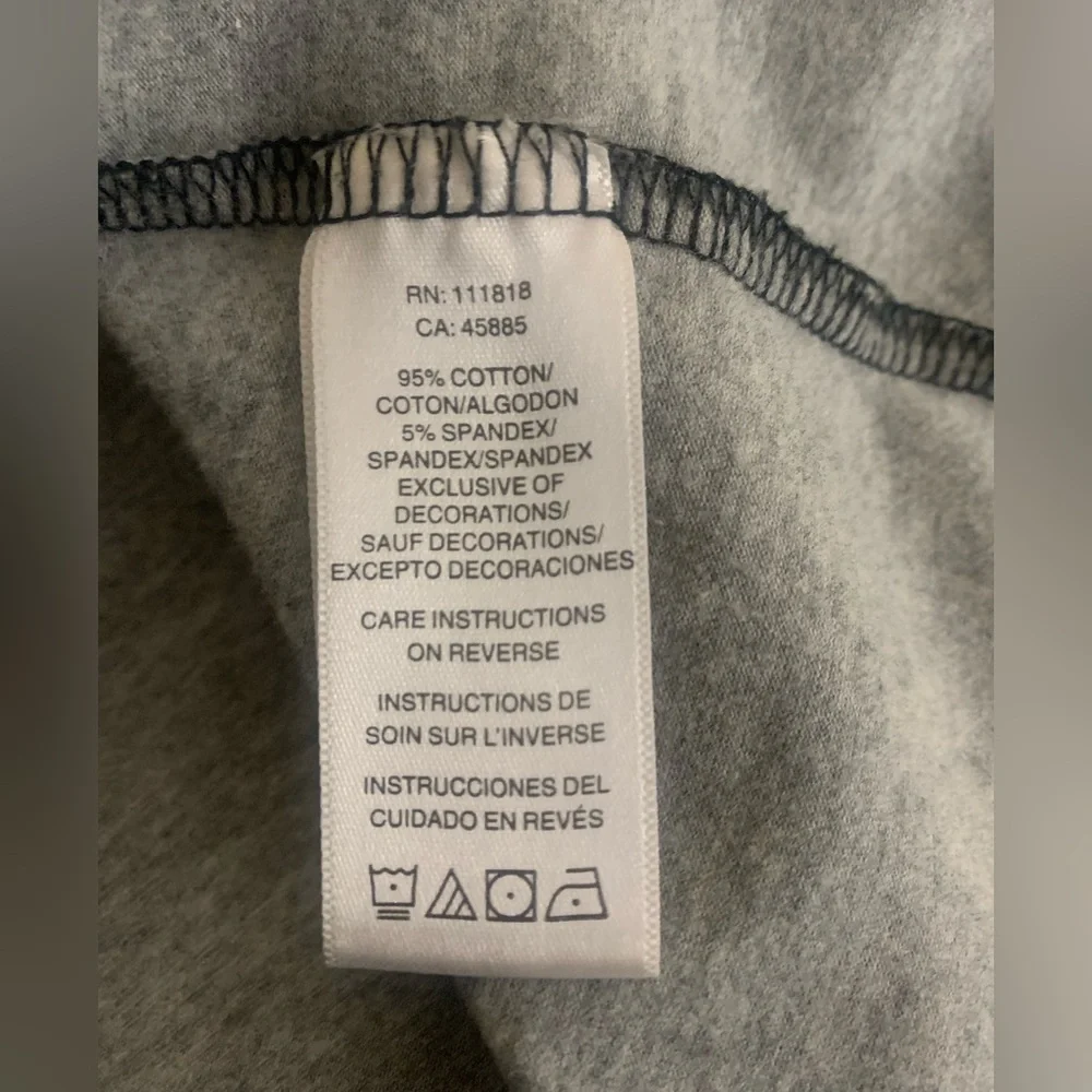 Michael Kors Black and Grey Zebra Studded Logo Short Sleeve T Shirt XL - Picture 12 of 14